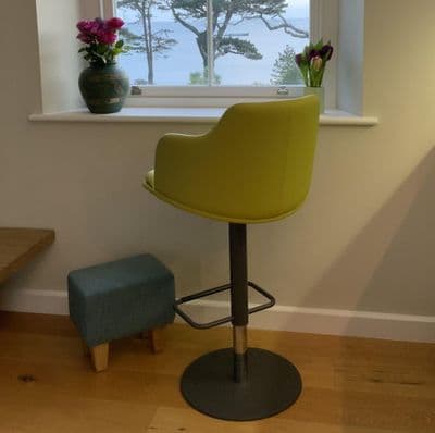 Glamour P Adjustable Bar Stool