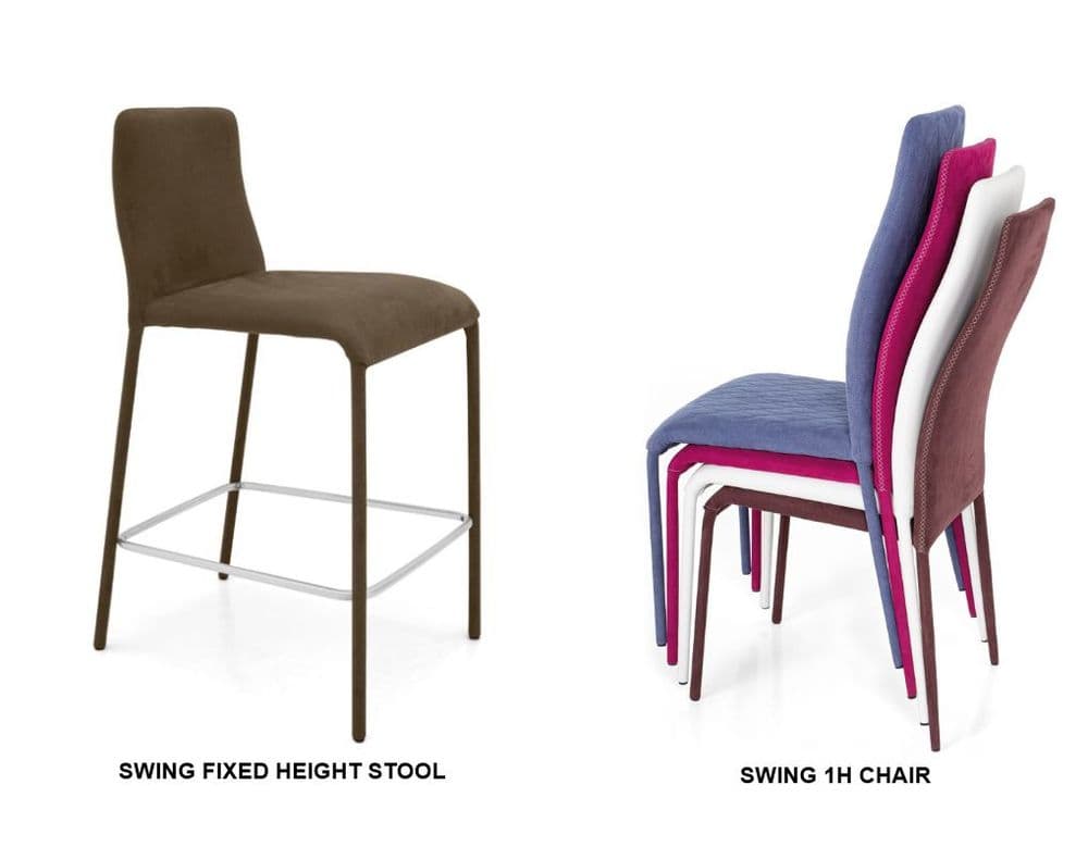 Fixed Stool Chair Swing Fixed Height Stool and Swing Chair
