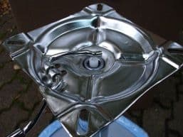 Adjustable Bar Stool - Square Top Plate.