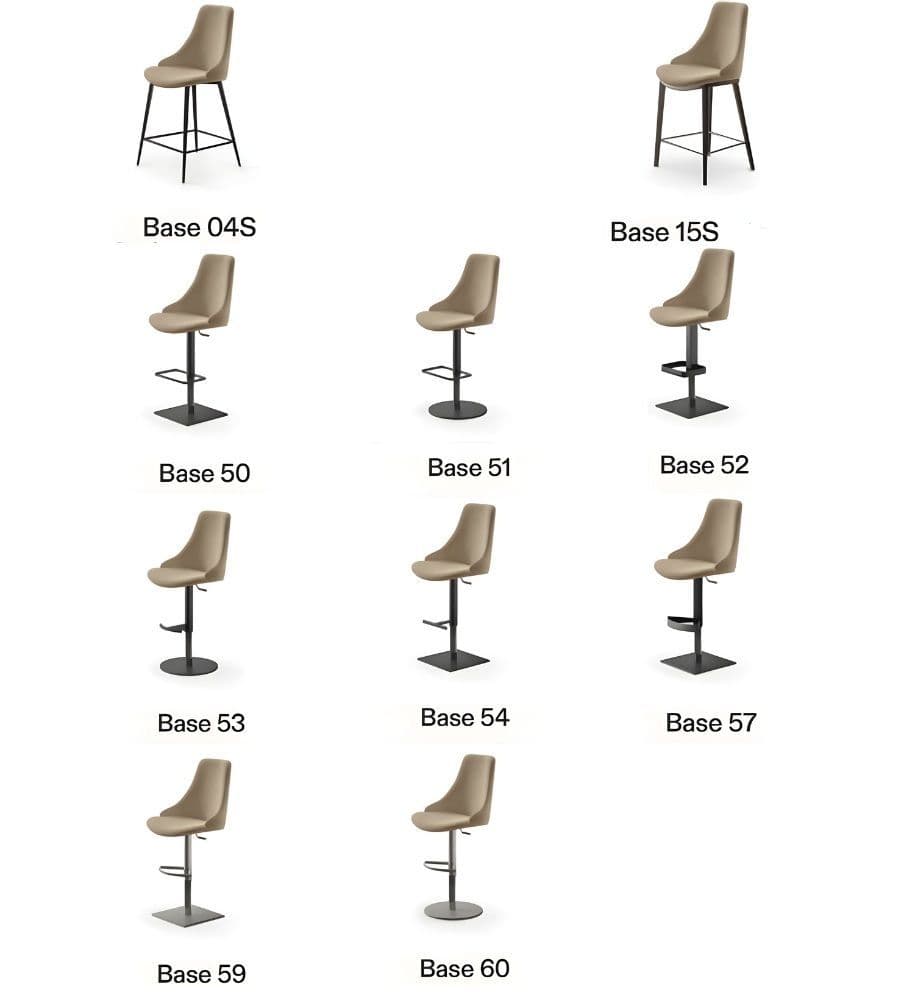 Glamour S Adjustable Bar Stool Luxury Bar Stool