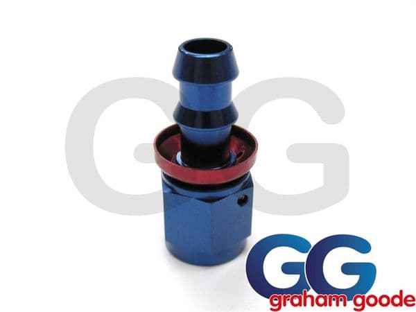 536-0106 Push Fit Tail Staight -6JIC Hose Fitting Fuelab Goodridge