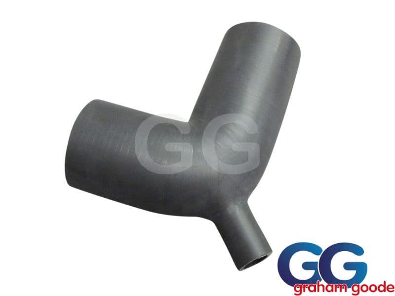 Airbox to Turbo Silicone Hose with Take Off Classic Black, Ford Escort Cosworth 4WD YBT