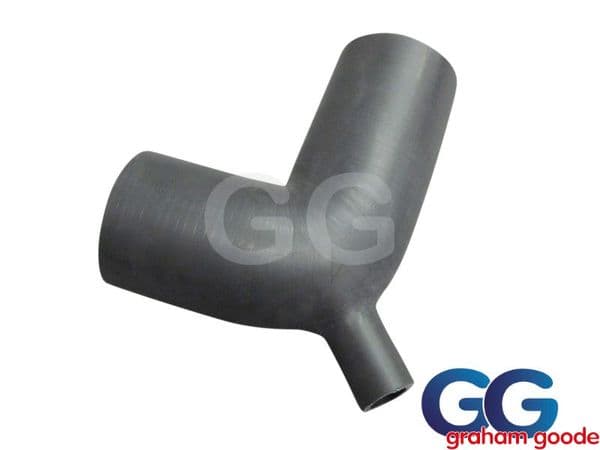 Airbox to Turbo Silicone Hose with Take Off Classic Black, Ford Escort Cosworth 4WD YBT