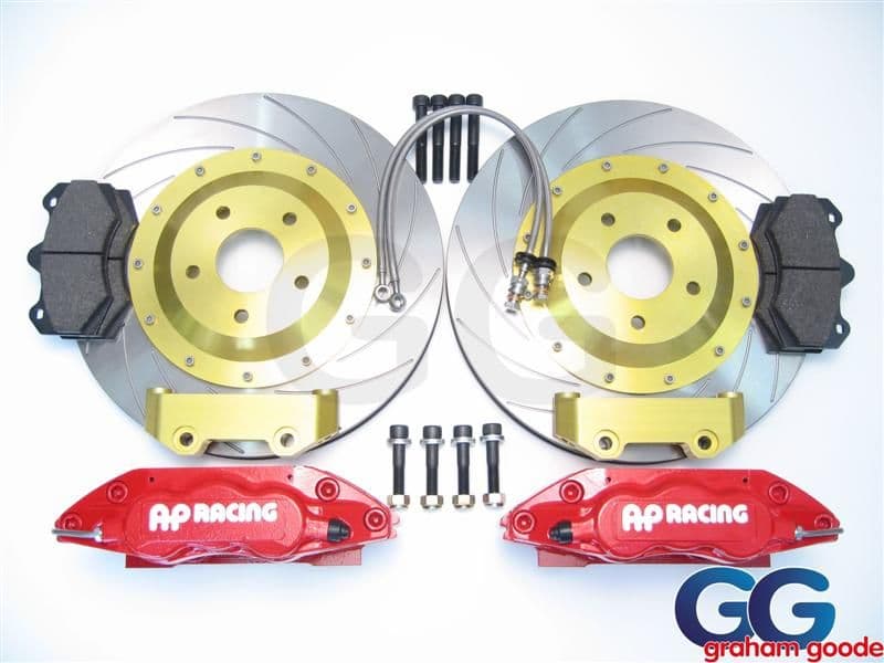 AP Racing Big Brake Kit 330MM 6pot Red Subaru Impreza GT WRX STi GGS1188R