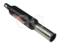 Black Cherry Bomb Exhaust Back Box Round SPECIAL EDITION TB3.5STDBLK 51-55mm