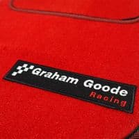 Carpet Mat Set Red, Ford Escort RS Cosworth RHD