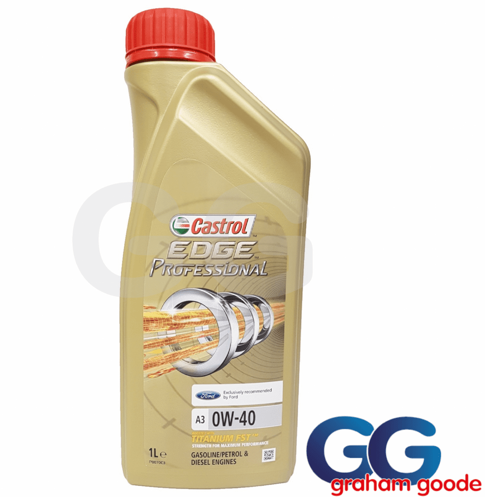 Castrol Edge A3 0w40 Engine Oil 1L | Focus RS mk1