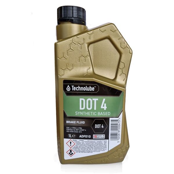 DOT 4 Brake Fluid 1L | High-Performance Brake Fluid