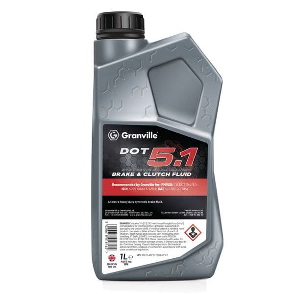 Granville DOT 5.1 Brake Fluid 1L | High-Performance Brake Fluid