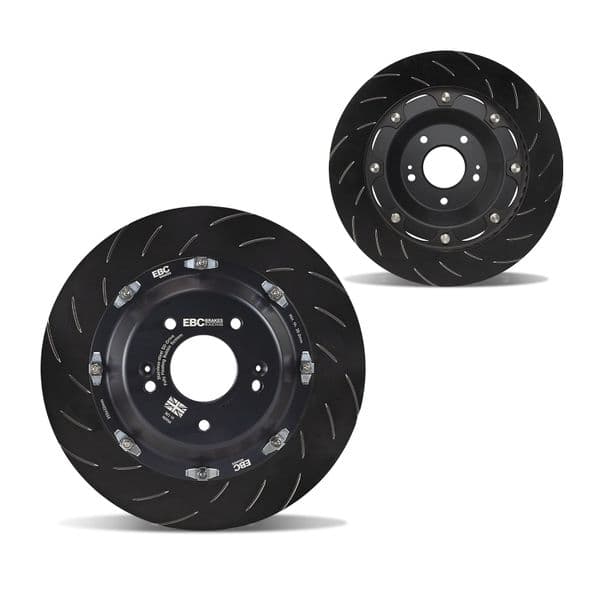 EBC Floating Front Brake Discs Ford Focus RS MK3