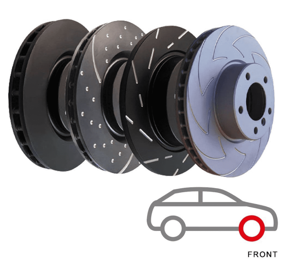 EBC Front Brake Discs | Focus ST 250 mk3