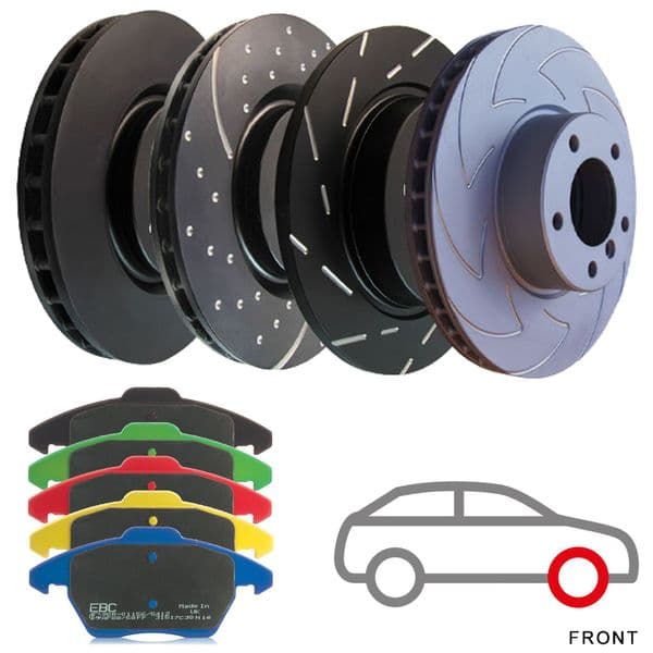EBC Front Brake Pads & Discs Fiesta ST mk8 1.5 Ecoboost