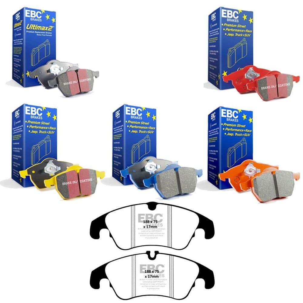 EBC Front Brake Pads Fast Road & Track | Focus RS mk2