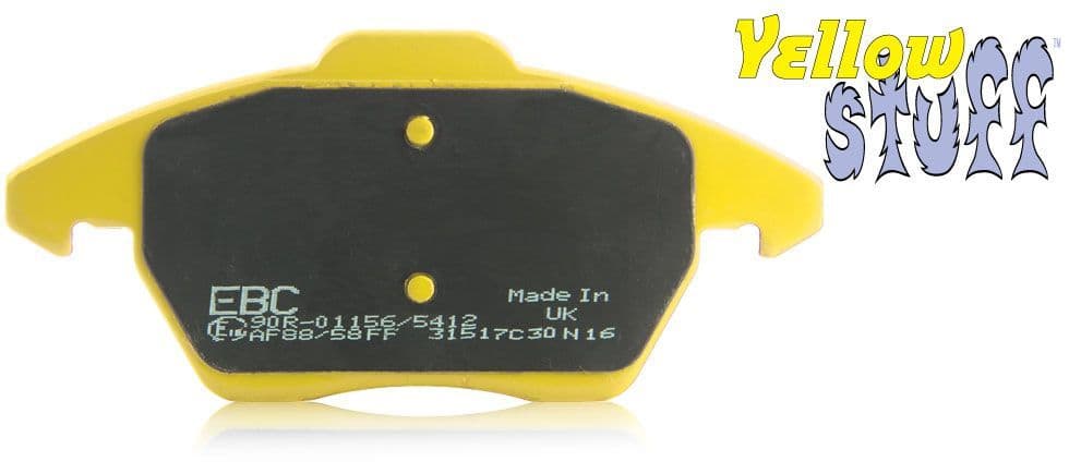 EBC Yellowstuff Bremsbeläge Hinterachse DP41218R, 167,22