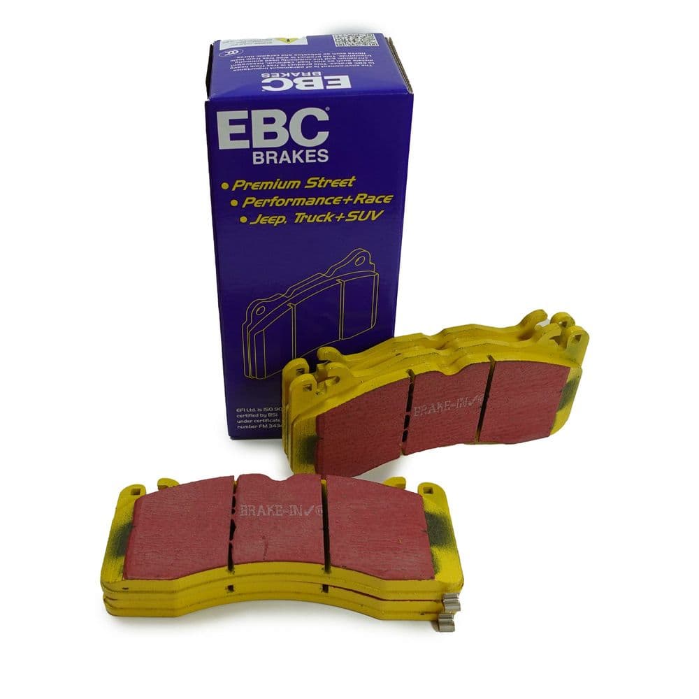EBC Front Brake Pads, Ford Mustang 5.0 2015-2023 - Yellowstuff