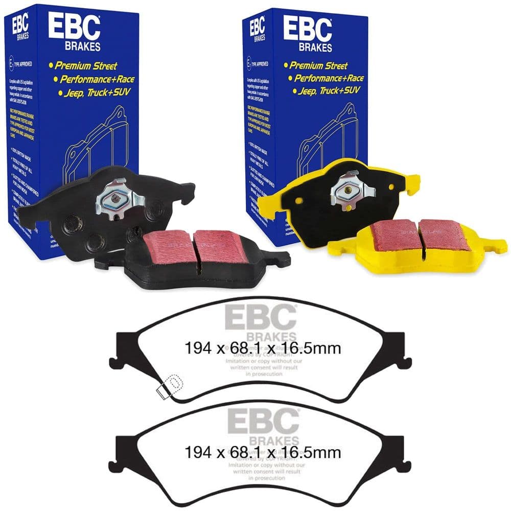 EBC Front Brake Pads | Ford Ranger 2011- onwards