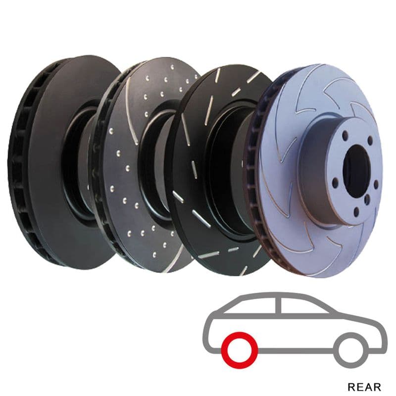 Front Brake Disc Set Focus RS Mk1 - Ford - Discs - Braking System Front Brake Disc Set Focus RS Mk1 - Ford - Discs - Braking System