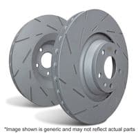 EBC Rear Brake Discs Ford Focus ST 250 mk3