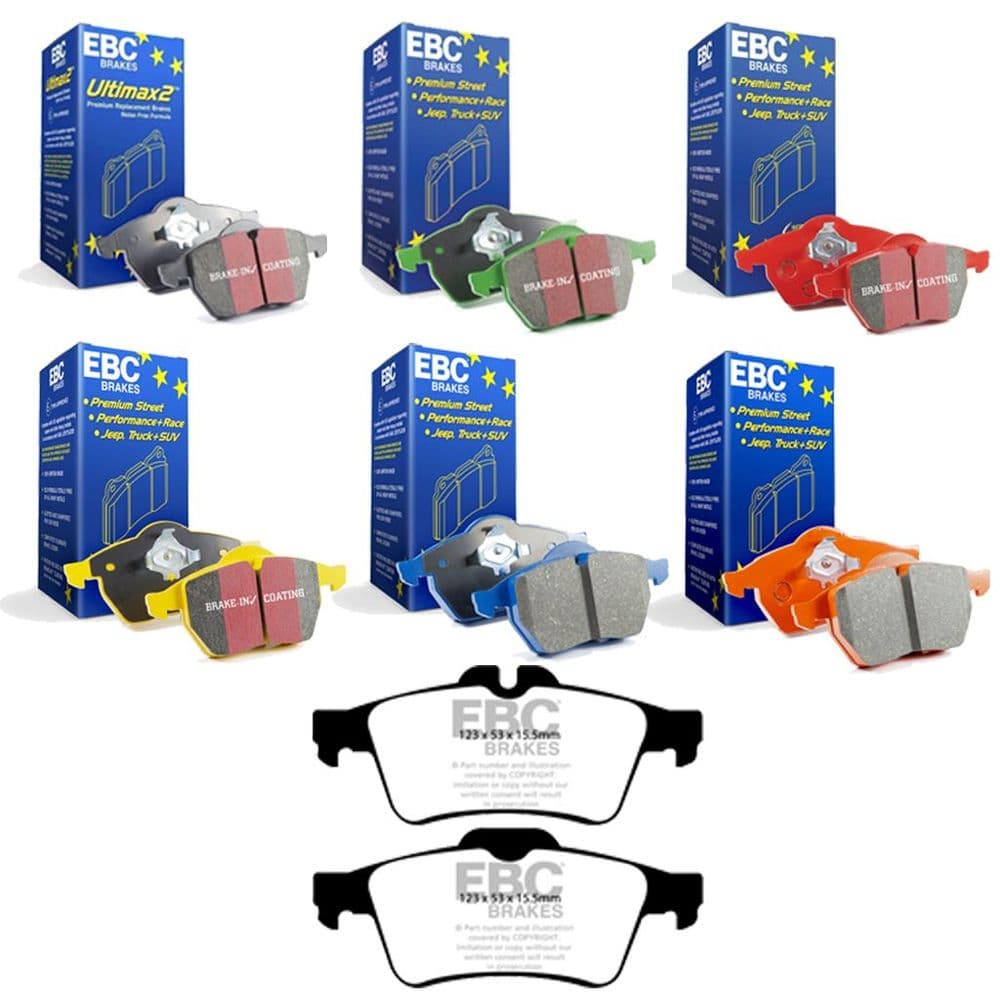 EBC Rear Brake Pads Fast Road & Track | Focus ST mk2 225 XR5