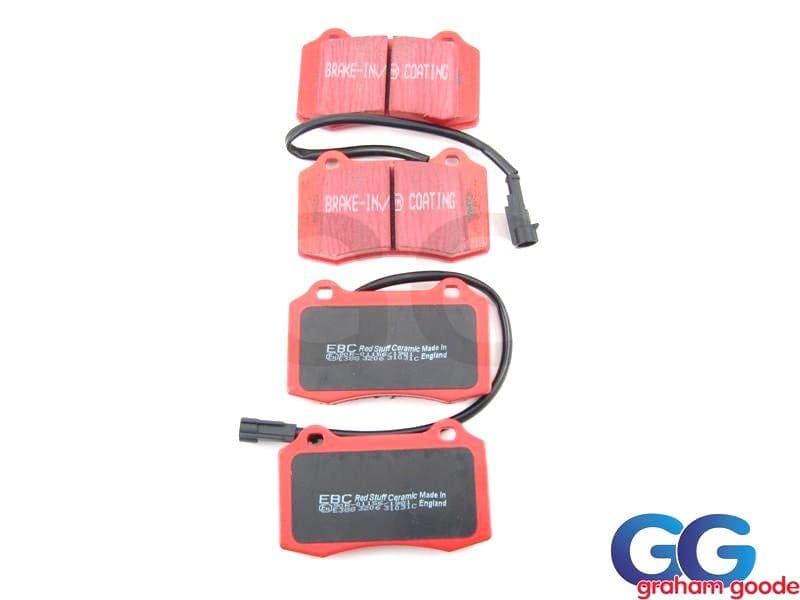 EBC RedStuff Front Brake Pads Ford Focus RS MK1 Graham Goode Racing
