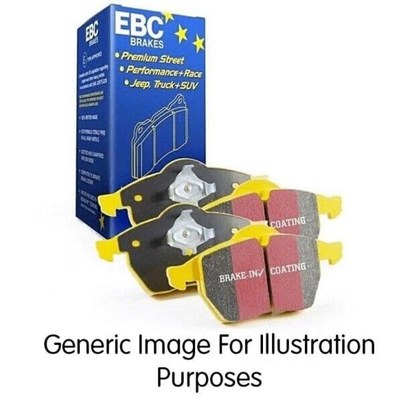 EBC YellowStuff Front Brake Pads | Ford Focus RS MK1 | Graham Goode Racing