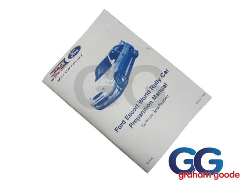 Escort Cosworth World Rally Car Preperation Manual GGR1504