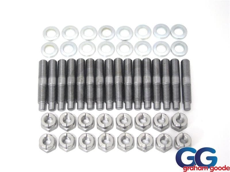 Exhaust Manifold to Cylinder Head Stud Nut and Spacer Set Sierra Sapphire Escort RS Cosworth GGR1423