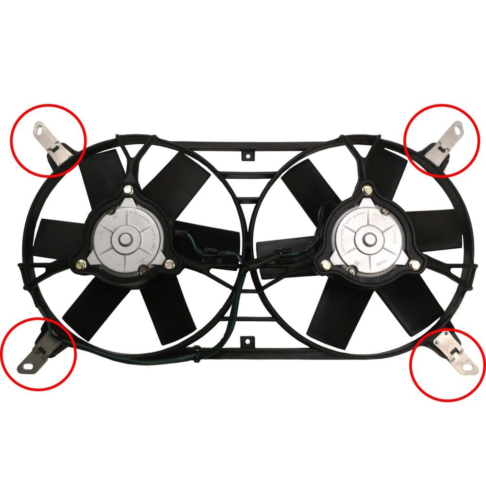 Fan Pack Mounting Brackets | Sierra Sapphire & Escort RS Cosworth
