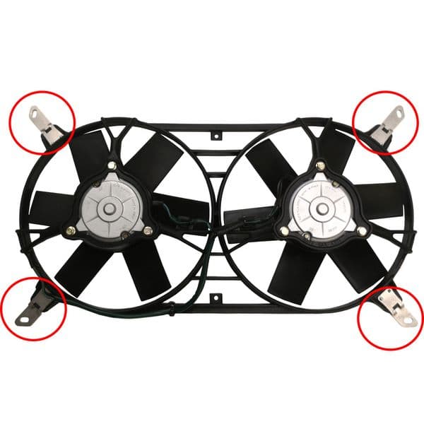 Fan Pack Mounting Brackets | Sierra Sapphire & Escort RS Cosworth