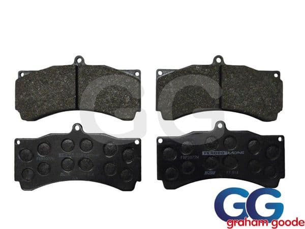 Ferodo DS2500 Uprated Brake Pads for GGR AP Racing 6 Pot Uprated CP5575 Caliper FRP3077H