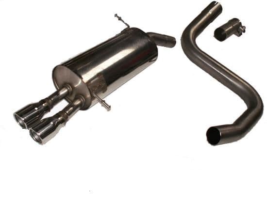 Fiesta Zetec S S1600 mk7 Milltek Sport Cat Back Front Pipe Back Exhaust System SSXFD084