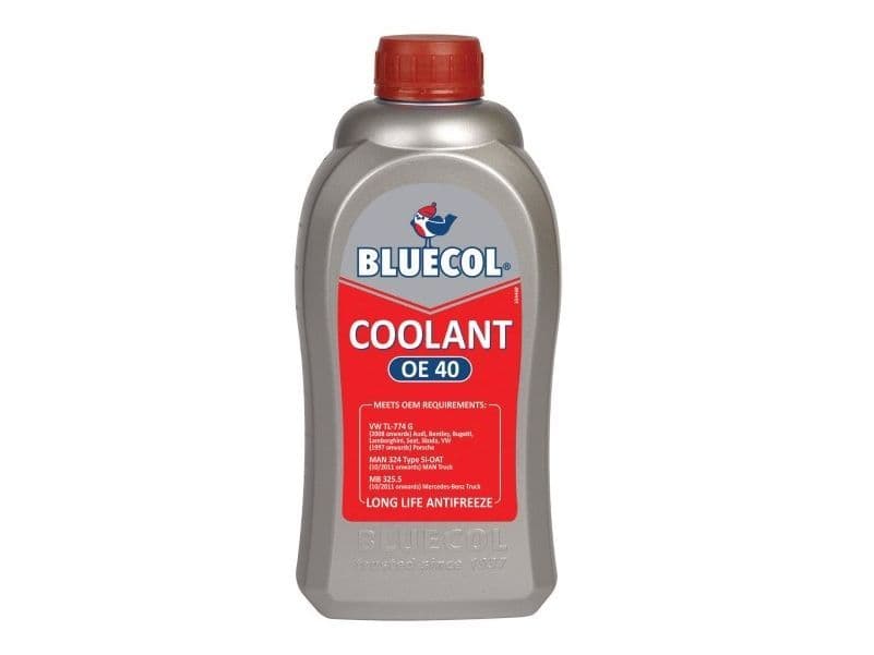 Ford Sierra Sapphire Cosworth 4wd Red Antifreeze 1litre Blucol 5 Year Longlife OE40 BLL001