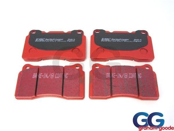 Front Brake Pads Impreza WRX STi 01 on EBC Redstuff Uprated Brembo Caliper DP31210c