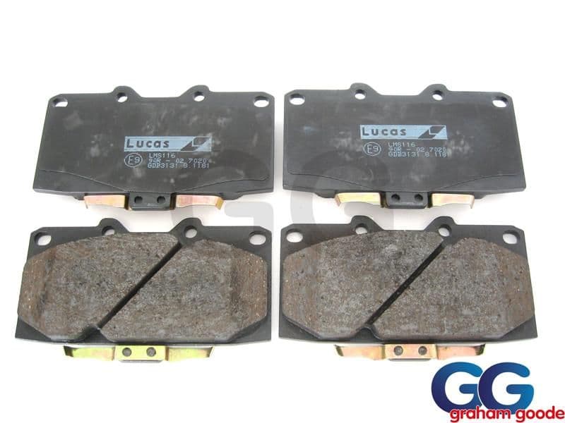 Front Brake Pads Impreza WRX STi 98- Subaru 4 Pot Caliper GGS4067