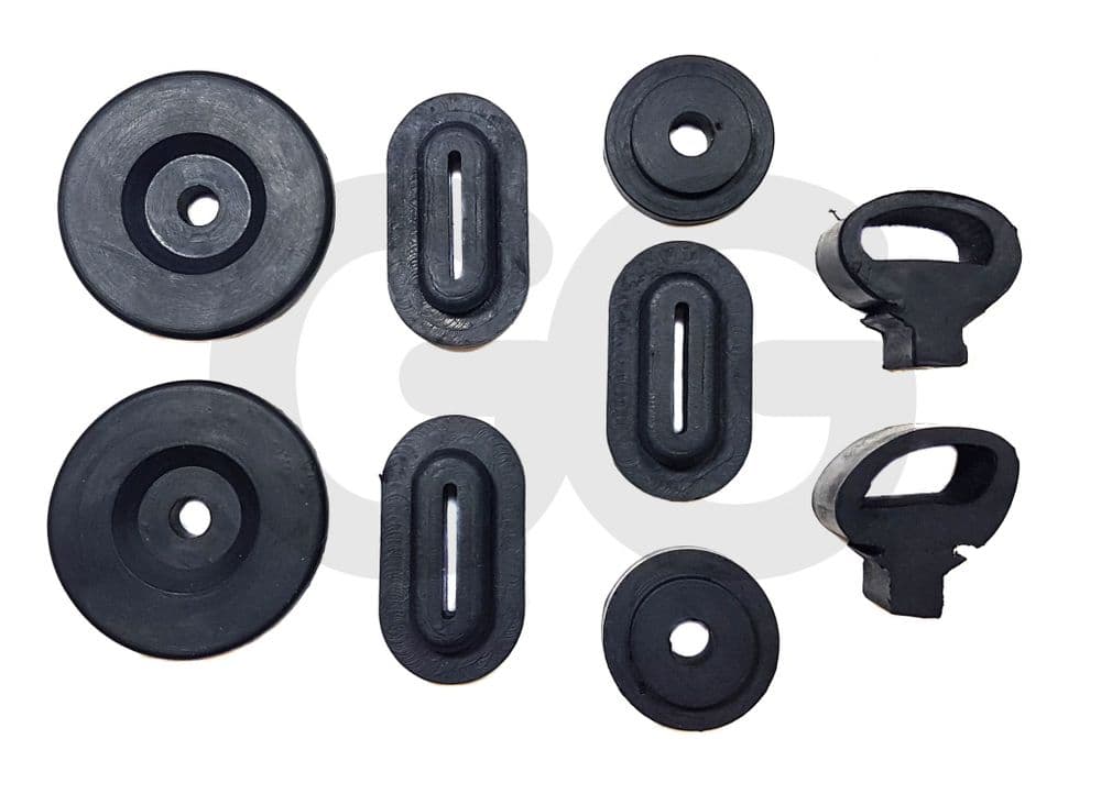 Fuel Pump Cradle Holder Rubbers | Ford Sierra Sapphire RS500 2WD