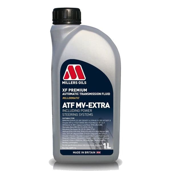 Gearbox Transmission Fluid Cosworth 2 & 4WD  1 Litre Millers ATF MV
