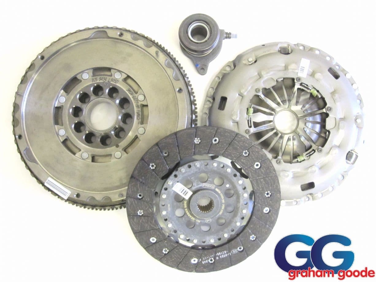Clutch Kit + Solid Mass Flywheel For Ford Focus II 2.0 TDCi (2004-12) 5pc ATC