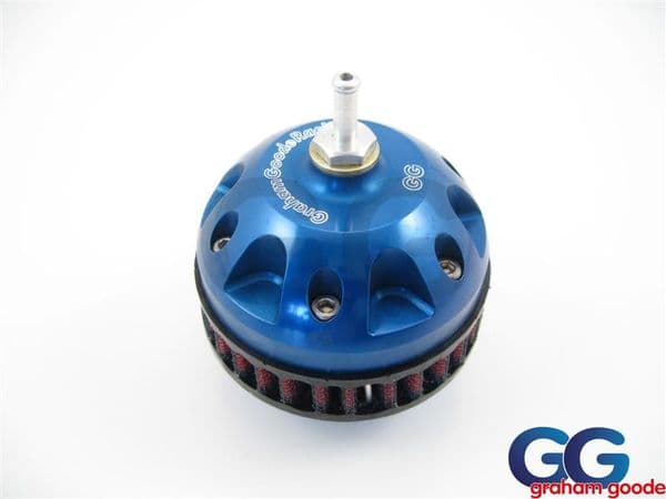 GGR Double Piston CNC Machined Dump Valve Blue GGS798BL