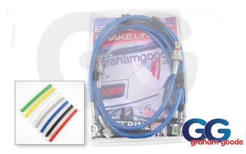GGR Ford Fiesta Zetec S S1600 mk8 Brake Line Hose Kit 4 Line Kit GGF1053