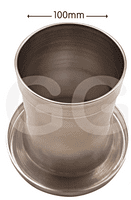 GGR Spun Aluminium Induction Kit Intake Trumpet 100mm GGR060100MM