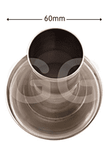 GGR Spun Aluminium Induction Kit Intake Trumpet 60mm GGR06060MM