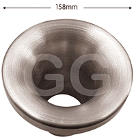 GGR Spun Aluminium Induction Kit Intake Trumpet 70mm GGR060