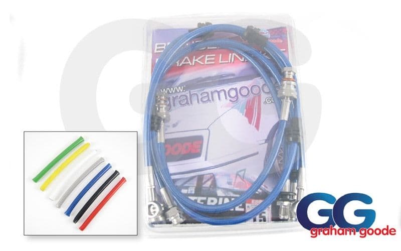 GGR Stainless Brake Line Hose Kit | Fiesta ST 180 2012-2017