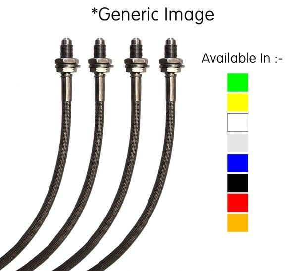 GGR Braided Brake Hose Kit Ford Focus RS MK1 | Graham Goode Racing