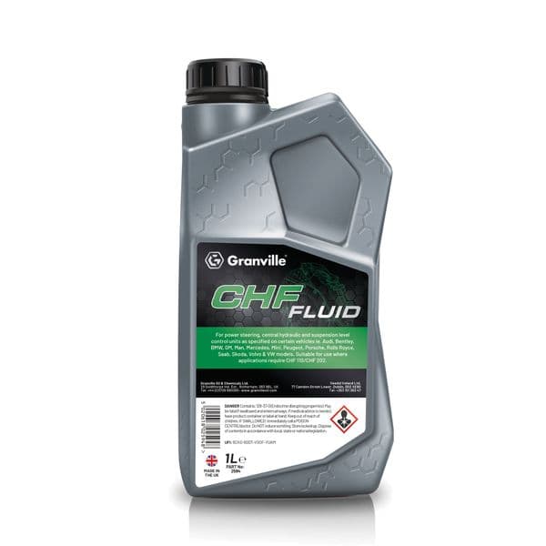 Granville CHF Fluid 1L | Central Hydraulic & Power Steering Fluid