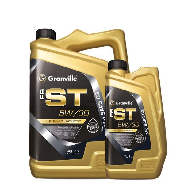 Granville FS-ST 5W/30 Fully Synthetic Engine Oil – ACEA C3, Dexos2 | 1L & 5L