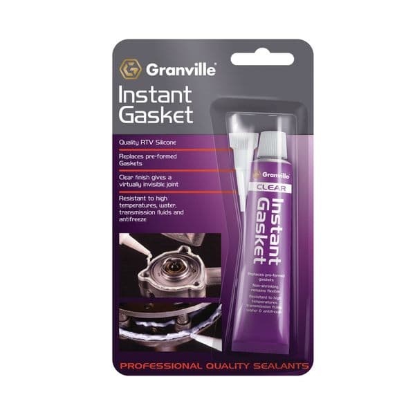 Granville Instant Gasket Sealant 40g | Flexible RTV Sealant