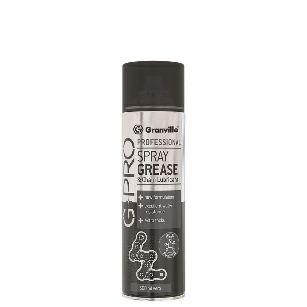 Granville Spray Grease & Chain Lubricant 500ml Aerosol