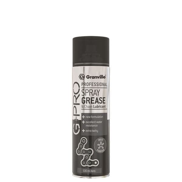 Granville Spray Grease & Chain Lubricant 500ml | Durable Chain Protection