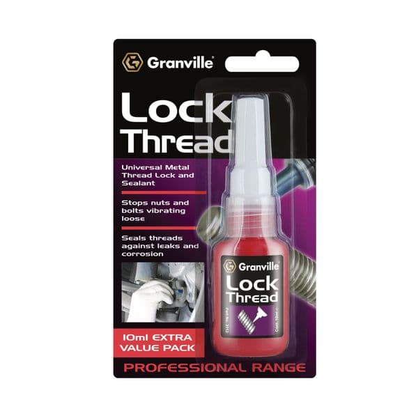 Granville Threadlock 10ml | Medium Strength Threadlocker Blue